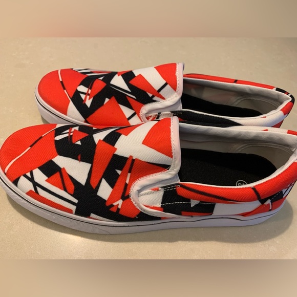 Other - Brand New Van Halen style inspired slip on sneakers. Men’s 9.5